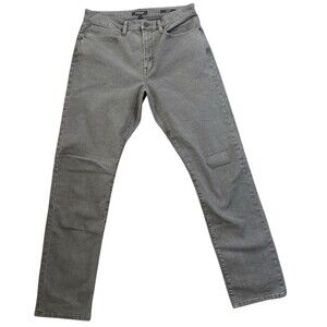 Proof Gray Straight Fit 5 Pocket Pants Denim Men’s Size 32 x 32